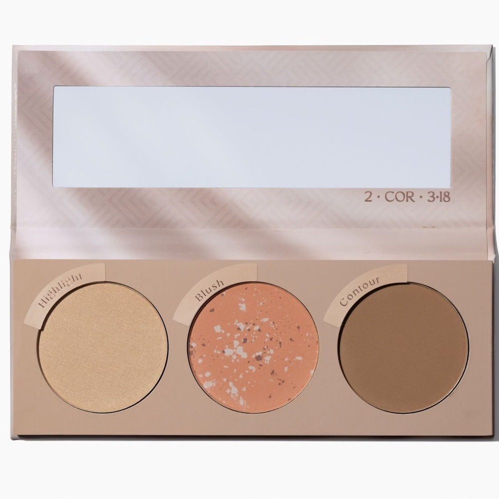 Contour and Highlight Palette with Blush